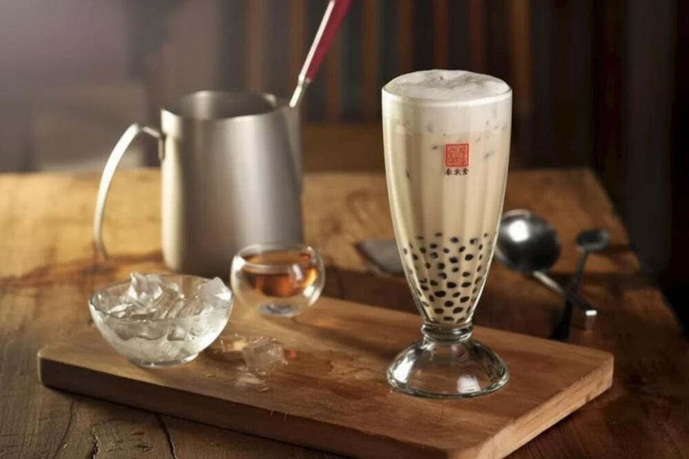 Tr&agrave; sữa tr&acirc;n ch&acirc;u Chun Shui Tang.